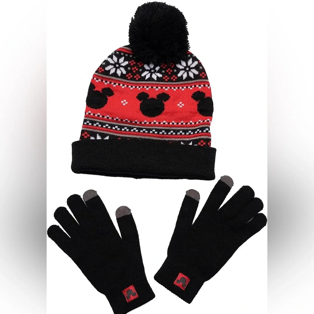 Disney Hat and Gloves NWT